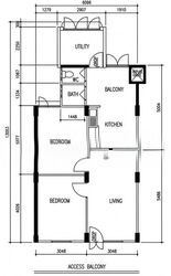 Blk 21 Ping-an Gardens (Bedok), HDB 3 Rooms #605813801